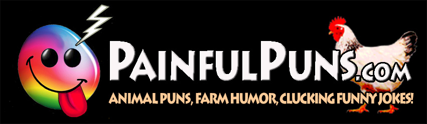 PainfulPuns.com - Animal Puns, Farm Humor, Clucking Funny Jokes!